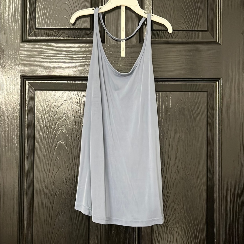 Buttery soft athletic tank with open back